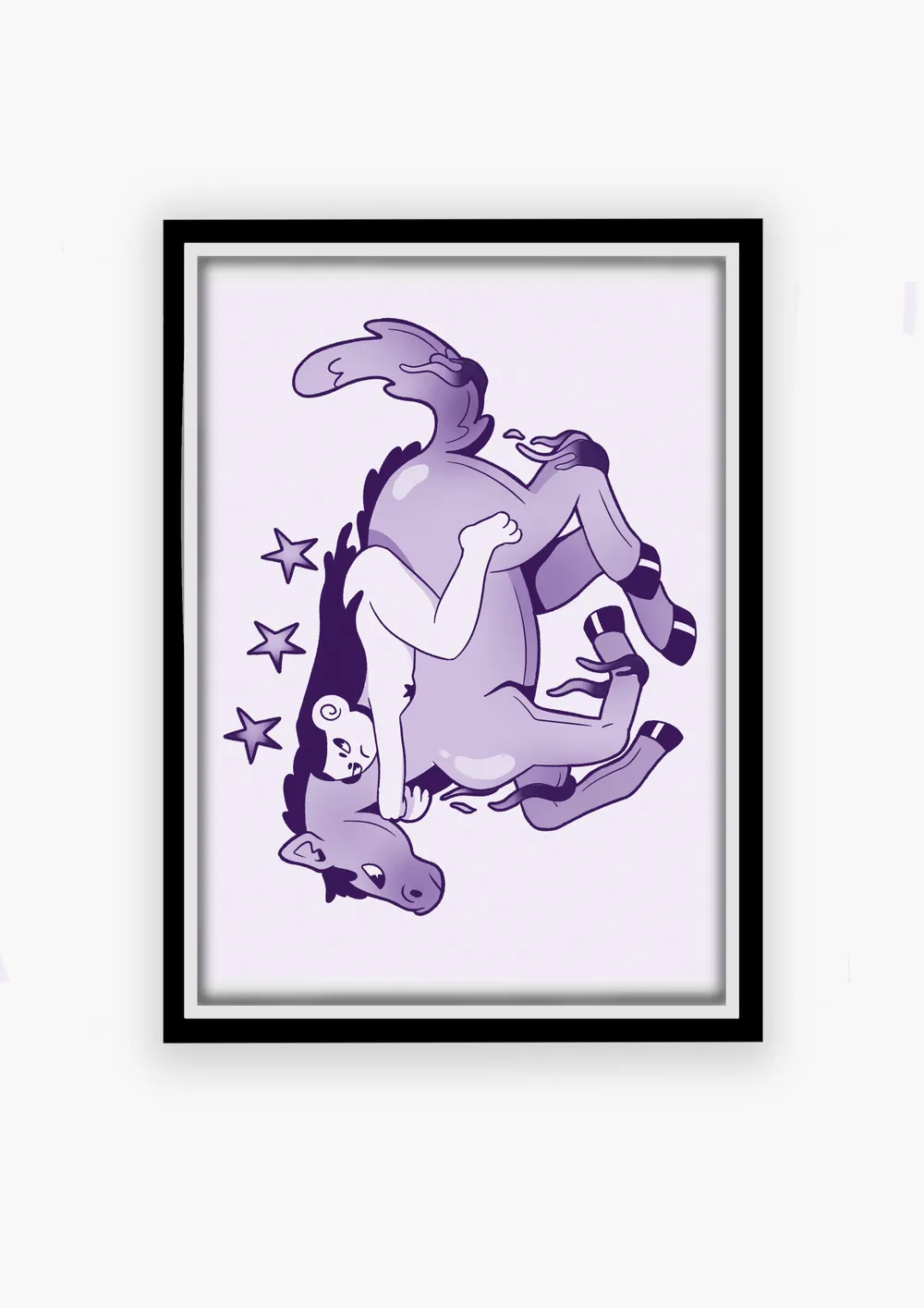 Ilustración feminista de la colección