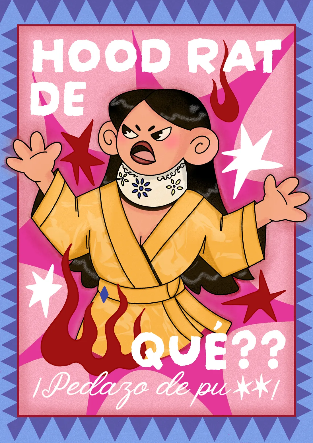 Ilustración original: rosalia euphoria